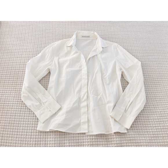 Brunello Cucinelli Structured Button Down Top